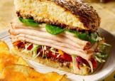 Image of Roast Turkey and Manchego Cheese Sandwich